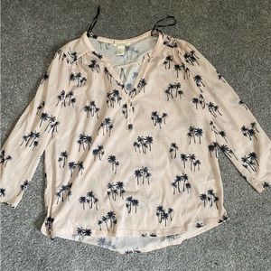 H&M palm tree top